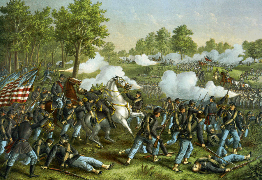 Battle of Wilson's Creek, 10th August, 1861 (c.1893)