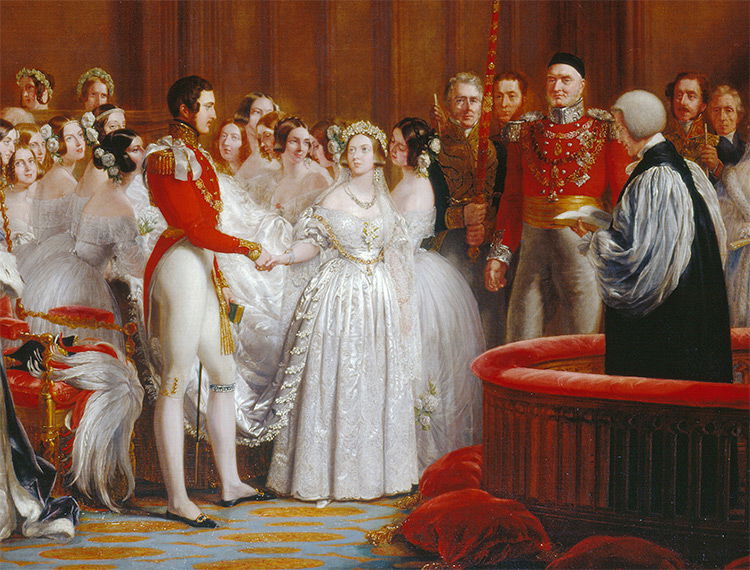 Fascinating Historical Picture of Queen Victoria on 2/10/1840 