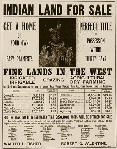 Laws for native american deals reservations