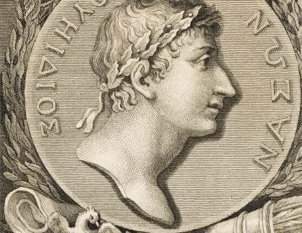 Silent witness: Ovid, engraving after a coin, undated. Mary Evans Picture Library.