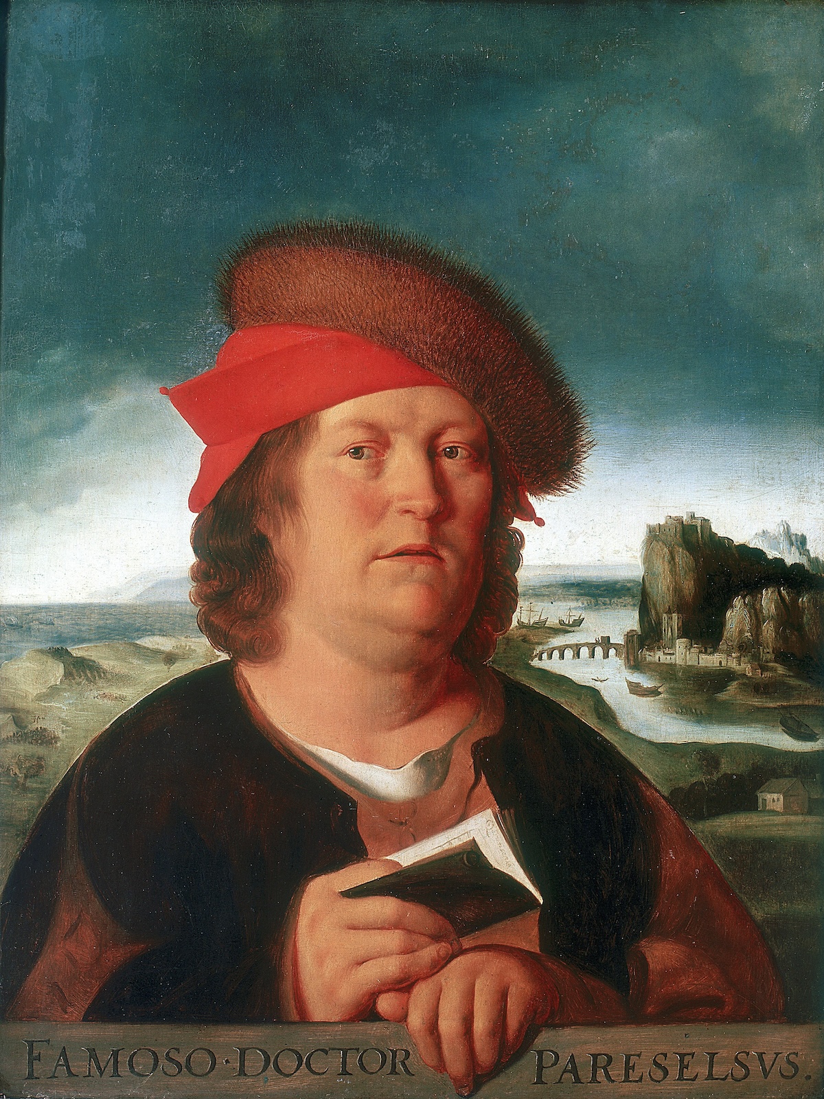 Portrait of Paracelsus, copy of a lost original by Quentin Massys, c.1528-30. Musée du Louvre, Paris.