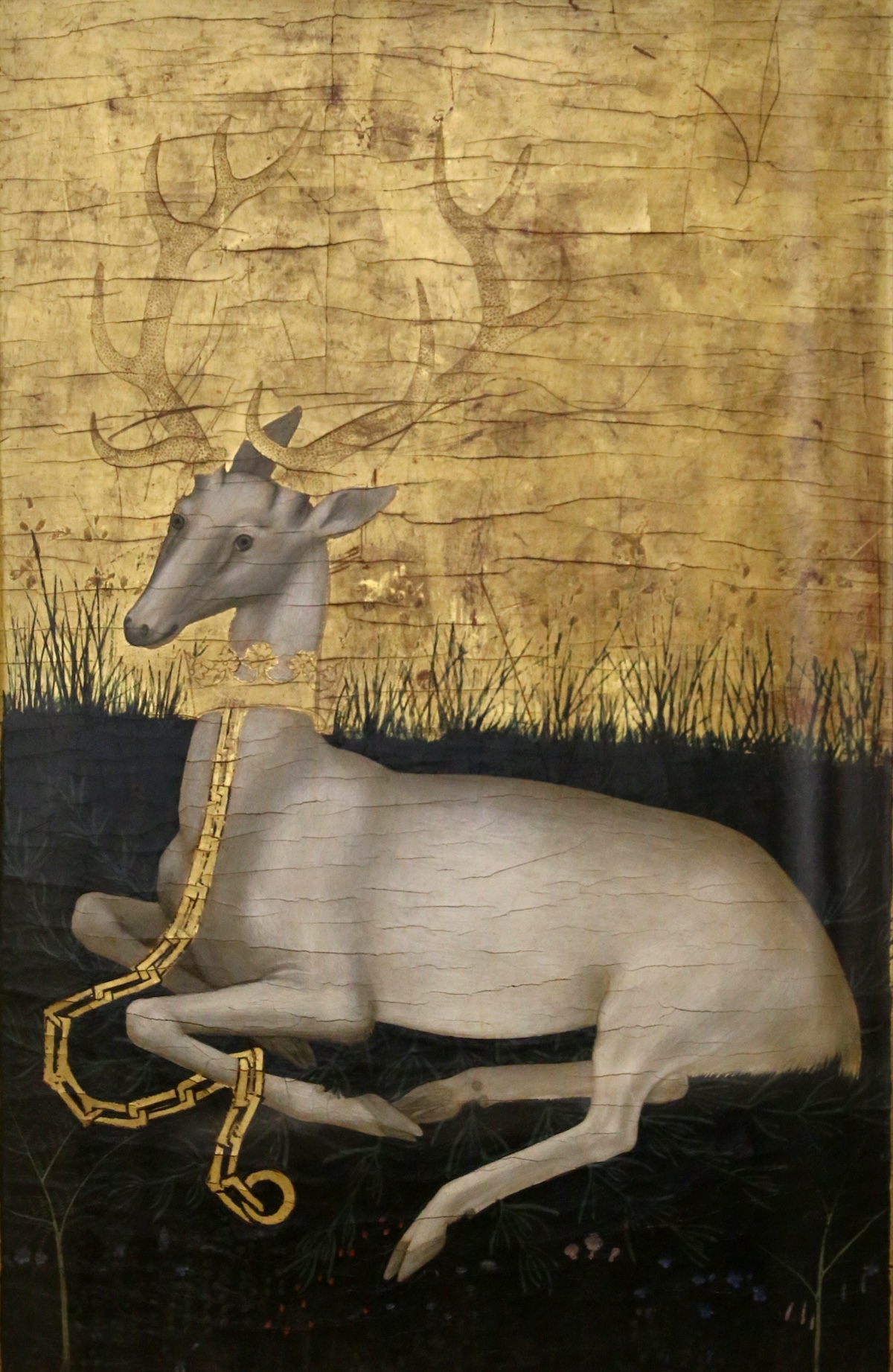 The Wilton Diptych on display at the National Gallery. Sailko (CC BY 3.0).