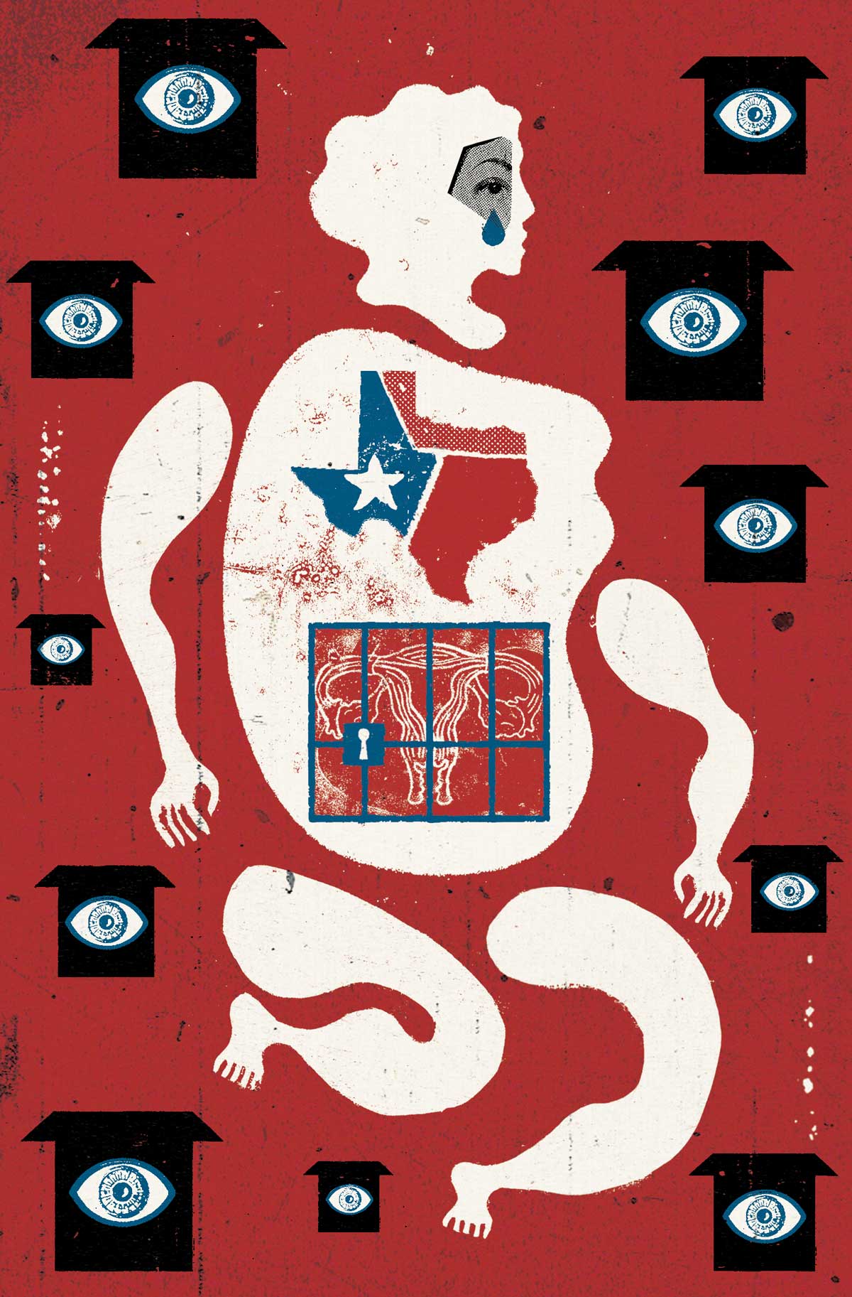 Abortion illustration © Ben Jones/Heart Agency.