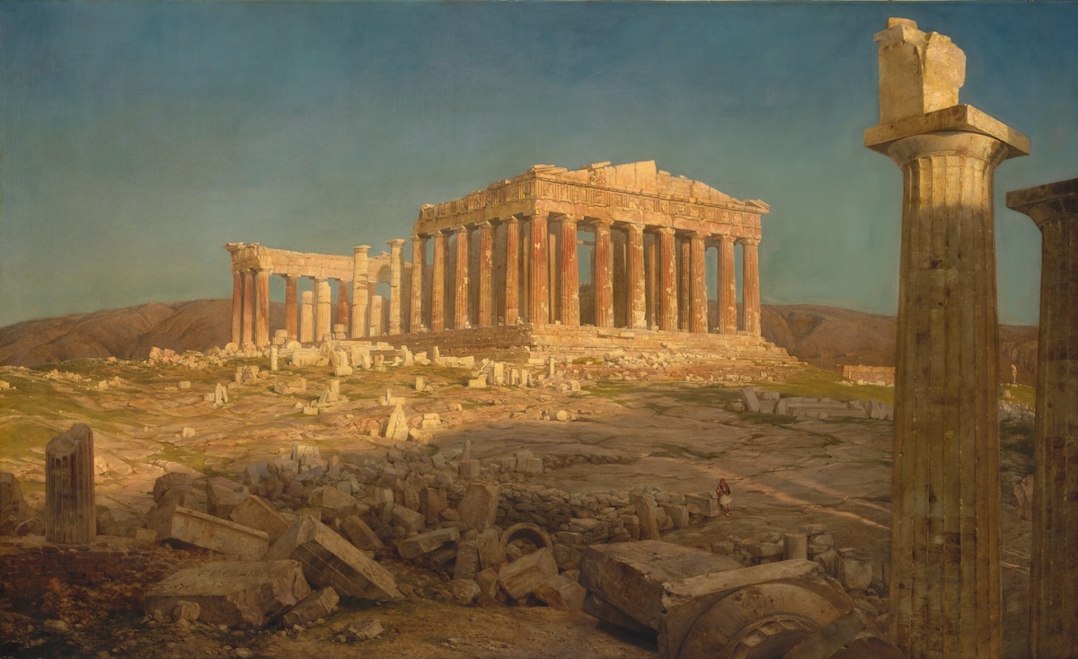 The Parthenon, by Frederick Edwin Church, 1871. Metropolitan Museum of Art.