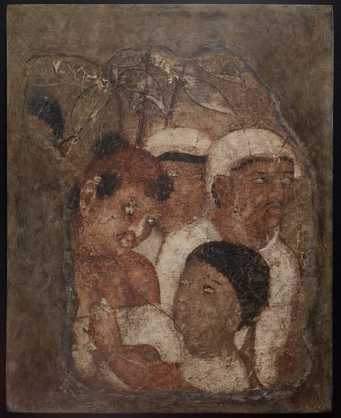 Conversion of Nanda, a fragment of an Ajanta mural, late 5th century. Museum of Fine Arts, Boston. Public Domain.