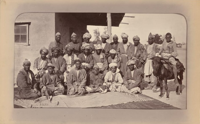 A group of Hazara chiefs, c. 1879-80. Library of Congress. Public Domain.