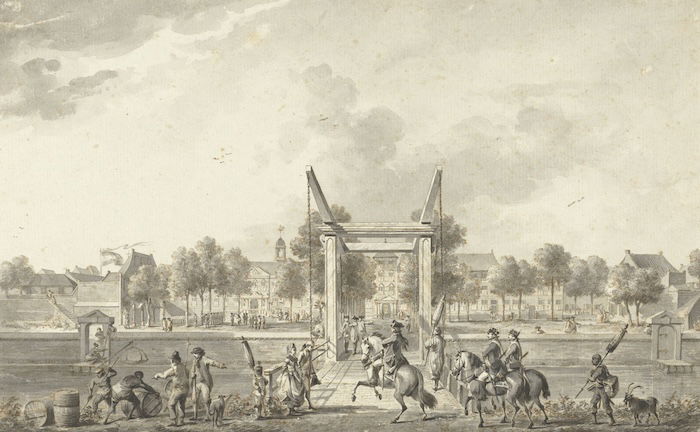 The Dutch governor's house in Batavia, Dirk Langedijk, c.1758-1805. Rijksmuseum. Public Domain.