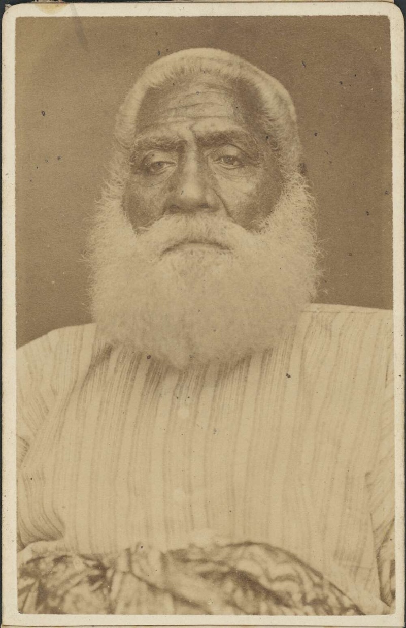 Bau chief Cakobau, by F. H. Dufty, c. 1870-79. National Library of Australia. Public Domain.