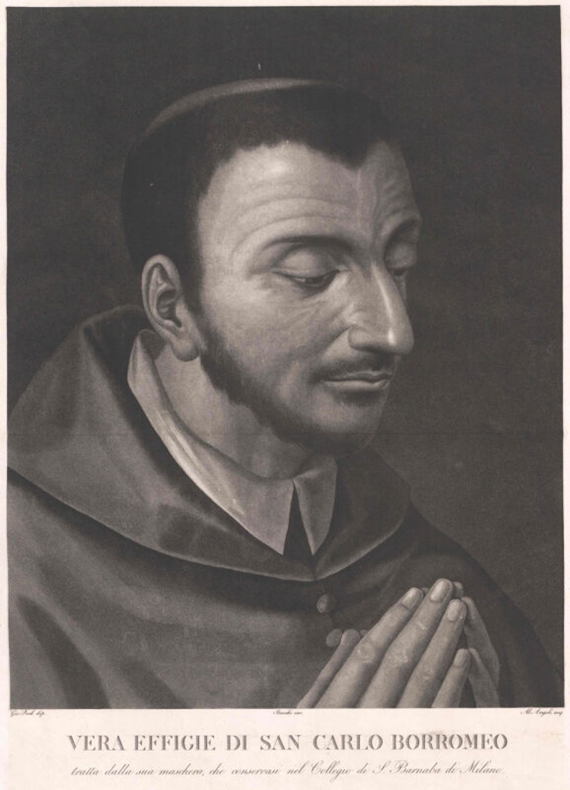 Carlo Borromeo, Bishop of Turin. Austrian National Library. Public Domain.