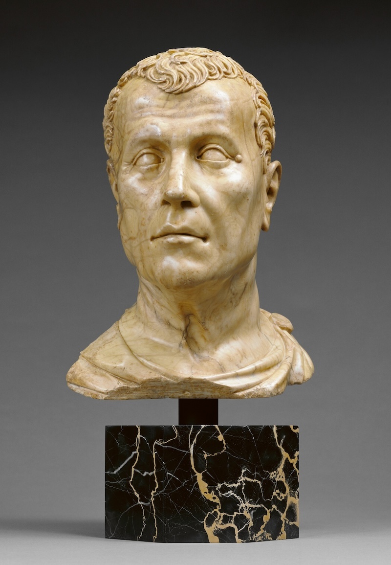 A bust, believed to be of Cicerno, by Conrat Meit, c. 1515-20. The J. Paul Getty Museum, Los Angeles. Public Domain.