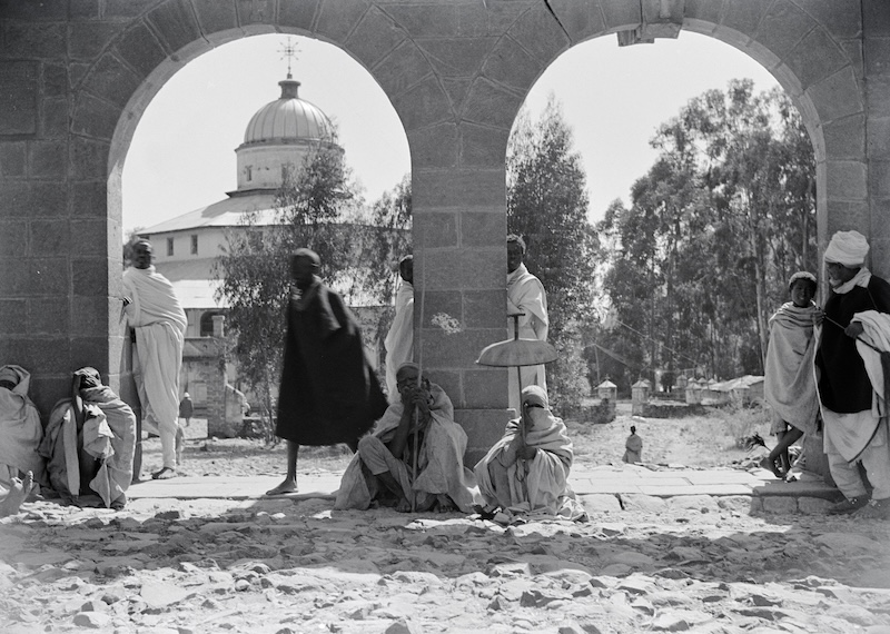 The Coptic monastery at Debre Libanos, by Walter Mittelholzer, c. March 1934. 