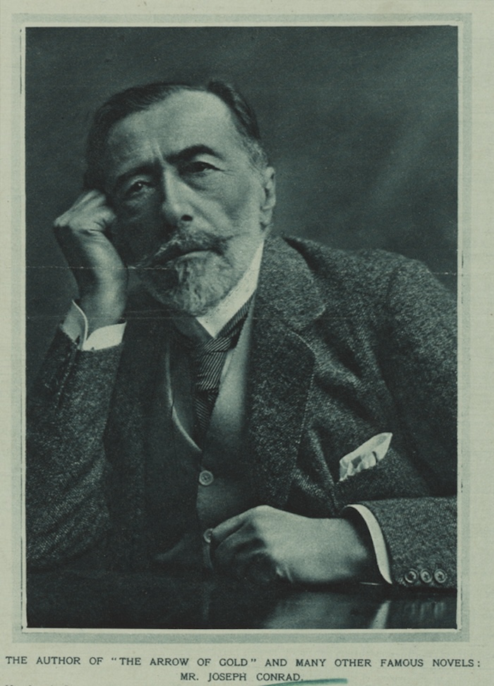 Heart of Darkness author Joseph Conrad. New York Public Library. Public Domain.