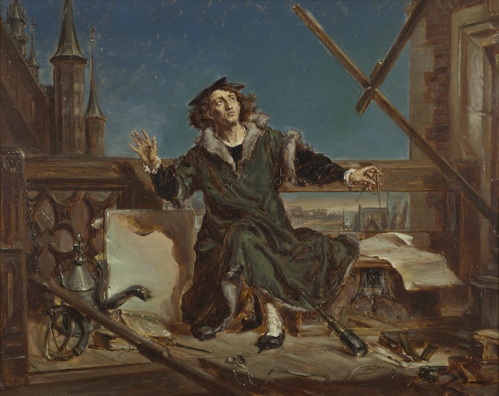 ‘Astronomer Copernicus, or Conversation with God’ by Jan Matejko, 1871. The National Museum in Krakow. Public Domain.