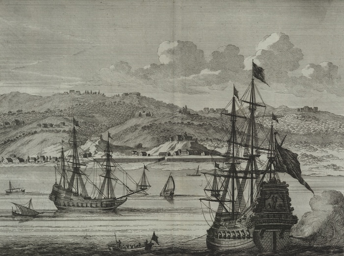 Panama City, by Gaspard Duché de Vancy, 1702. Deutsche Fotothek. Public Domain.