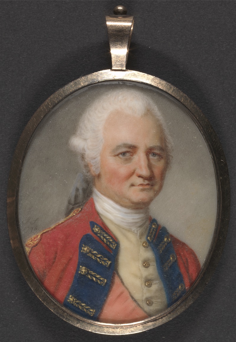 Miniature of Robert Clive, by John Smart, 1776.