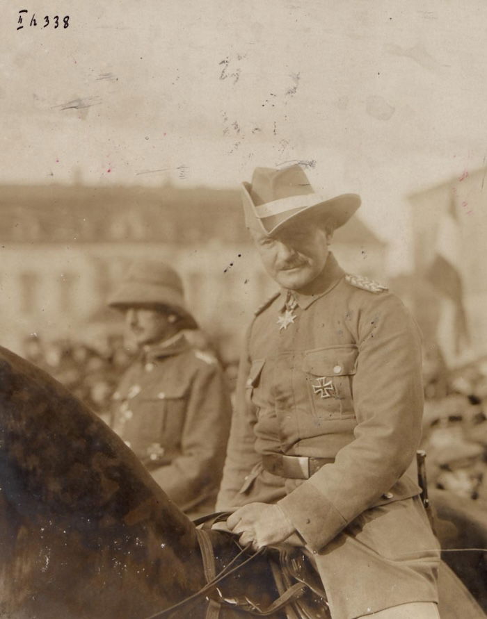 General von Lettow-Vorbeck in Berlin, 1919.