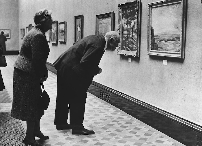 An exhibition of paintings by Winston Churchill, 3 November 1959. Nationaal Archief. Public Domain.