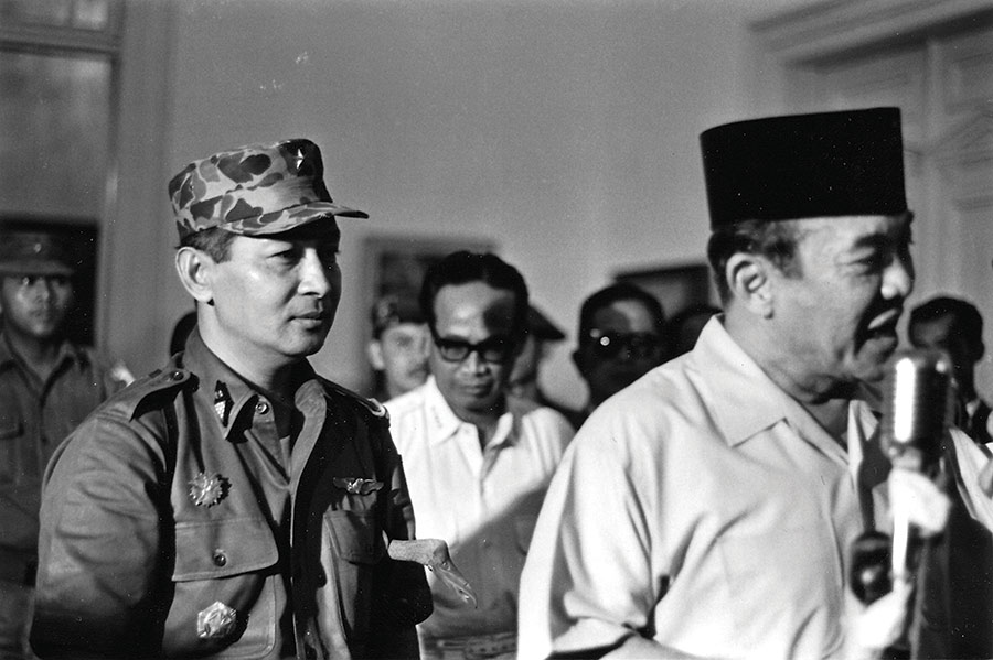 President Sukarno authorising Major General Suharto to restore public order, 11 March 1966,