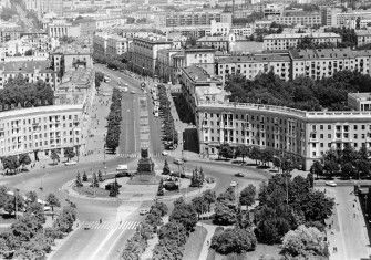 Victory Square, Minsk, 1981.