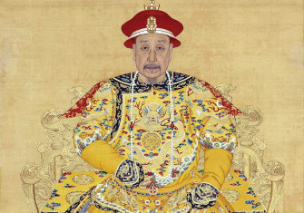 The Qianlong Emperor in old age, Chinese, 18th century.