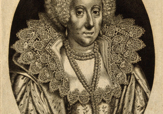 Mary Sidney Herbert, Countess of Pembroke, line engraving by B. Reading after S. van der Passe. Wellcome Collection. Public Domain.
