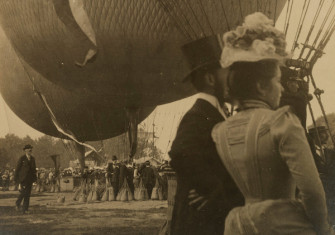 Ballooning at the Paris Olympics, 1900. National Air & Space Museum, Smithsonian Institution. Public Domain.