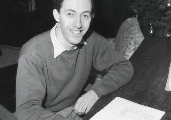 Michael Ventris, 10 June 1954. Express/Hulton Archive/Getty Image.