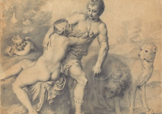 ‘Venus and Adonis’, by Peter Oliver, c. 1631. Yale Center for British Art, Paul Mellon Collection. Public Domain.