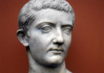 Marble portrait bust of Tiberius in the Carlsberg Glyptotek, Copenhagen.