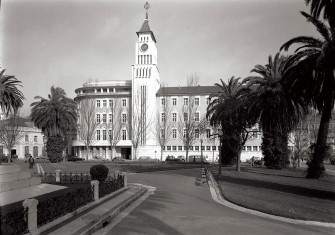 Palace of Communications: the Lisbon Post Office, known as Palácio das Comunicações, early 1950s.