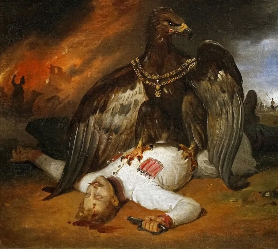 The Polish Prometheus or Allegory of Vanquished Poland, by Horace Vernet, 1831. Heritage Images/TopFoto.